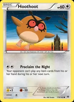 Hoothoot — BREAKthrough — Common