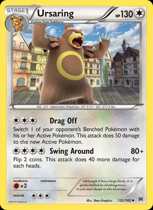 Ursaring — BREAKthrough, Uncommon