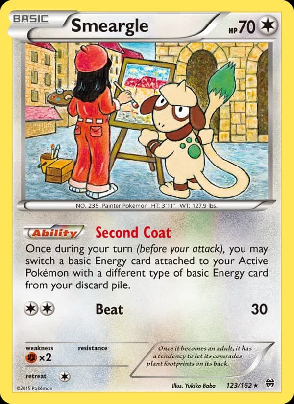 Smeargle — BREAKthrough, Rare