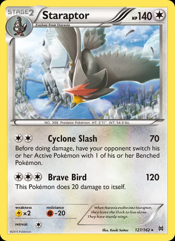 Staraptor — BREAKthrough, Rare