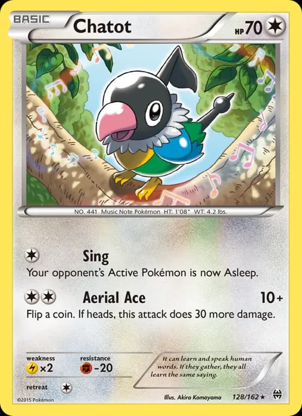 Chatot — BREAKthrough, Rare