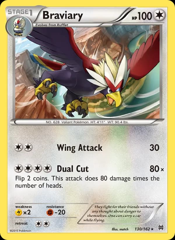 Braviary — BREAKthrough, Rare