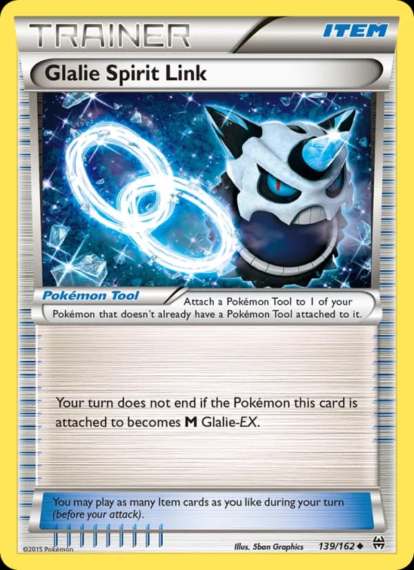 Glalie Spirit Link — BREAKthrough, Uncommon