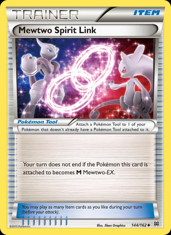 Mewtwo Spirit Link — BREAKthrough, Uncommon