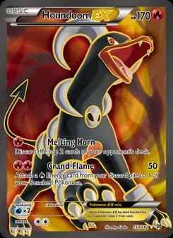 Houndoom EX — BREAKthrough — Ultra Rare