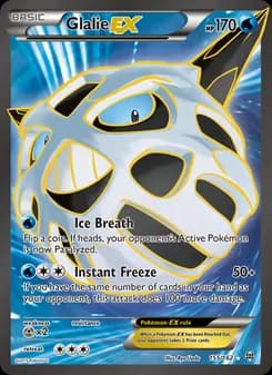 Glalie EX — BREAKthrough — Ultra Rare