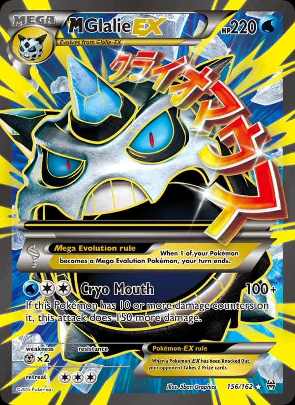 M Glalie EX — BREAKthrough, Ultra Rare