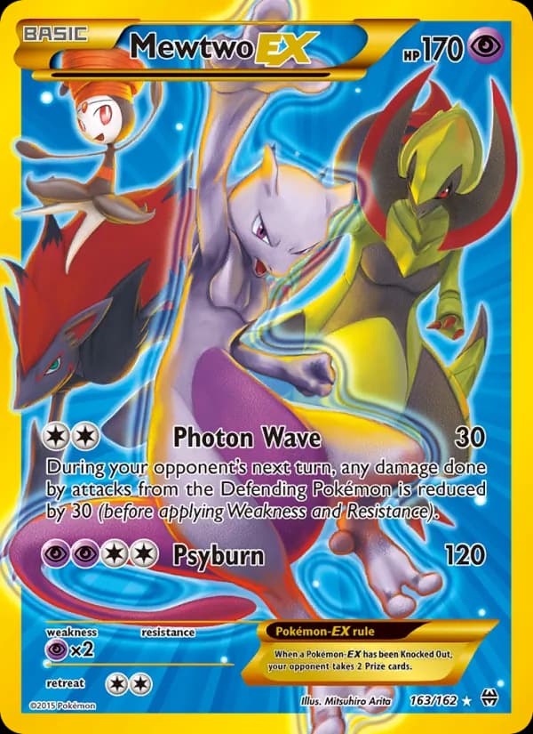 Mewtwo EX — BREAKthrough, Secret Rare