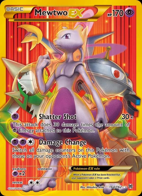 Mewtwo EX — BREAKthrough, Secret Rare