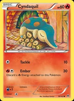 Cyndaquil — BREAKthrough — Common