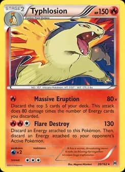 Typhlosion — BREAKthrough — Rare