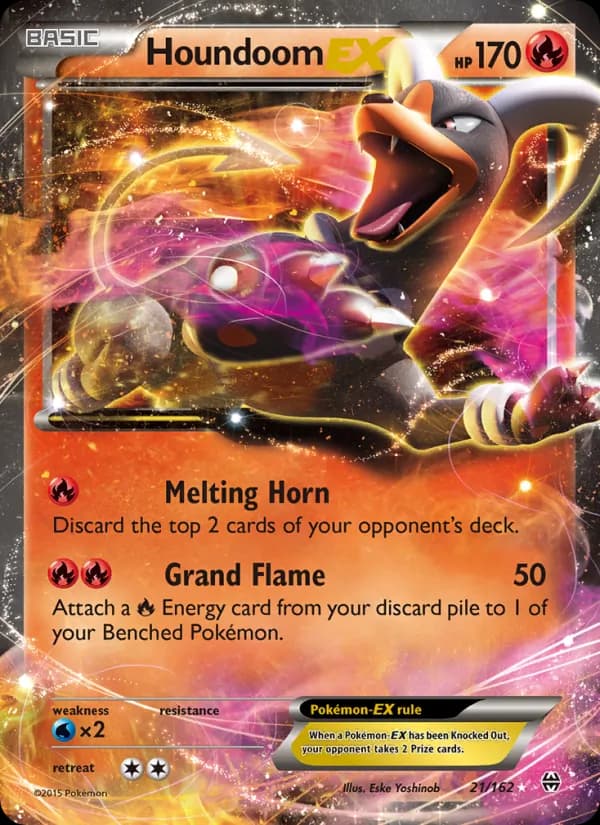 Houndoom EX — BREAKthrough, Ultra Rare