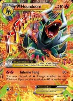 M Houndoom EX — BREAKthrough — Ultra Rare