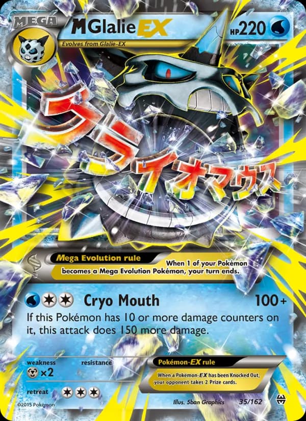 M Glalie EX — BREAKthrough, Ultra Rare