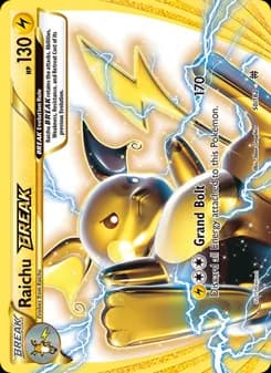 Raichu BREAK — BREAKthrough — Ultra Rare