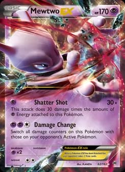 Mewtwo EX — BREAKthrough — Ultra Rare