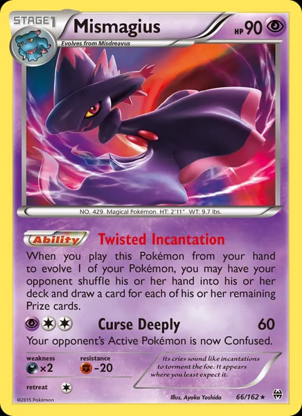 Mismagius — BREAKthrough, Rare
