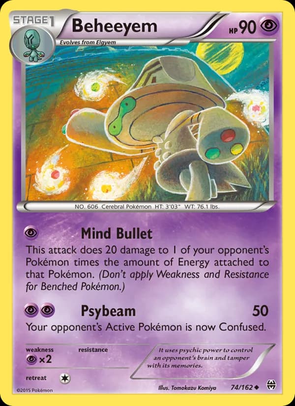 Beheeyem — BREAKthrough, Uncommon