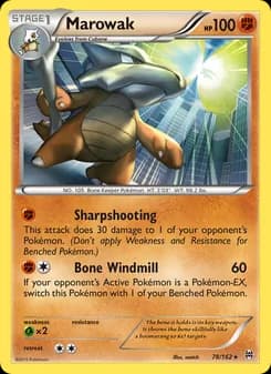 Marowak — BREAKthrough — Rare