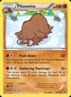 Piloswine — BREAKthrough — Uncommon