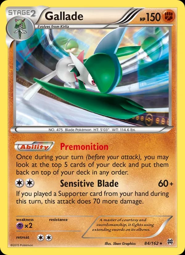 Gallade — BREAKthrough, Rare