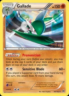 Gallade — BREAKthrough — Rare