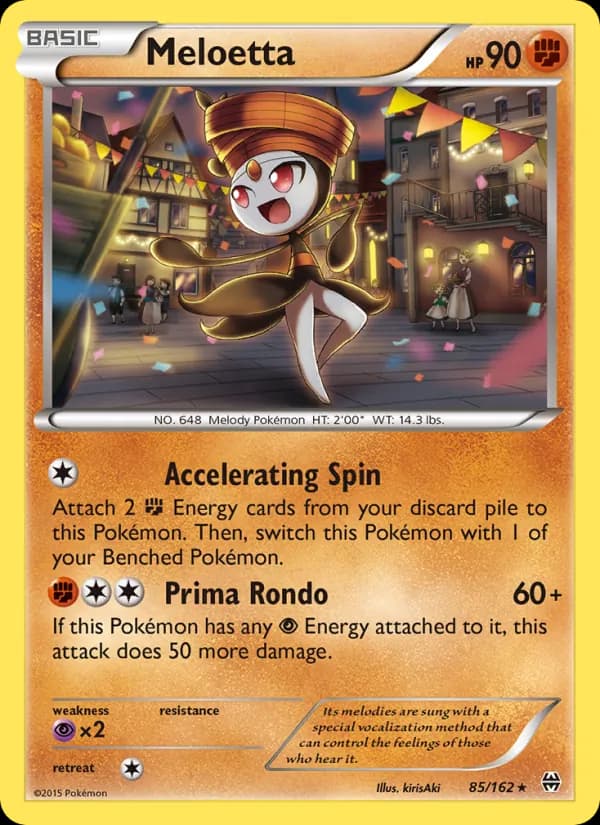 Meloetta — BREAKthrough, Rare