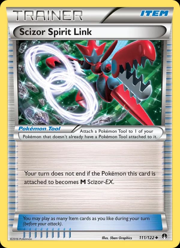 Scizor Spirit Link — BREAKpoint, Uncommon