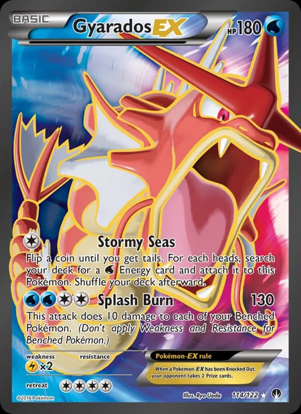 Gyarados EX — BREAKpoint, Ultra Rare