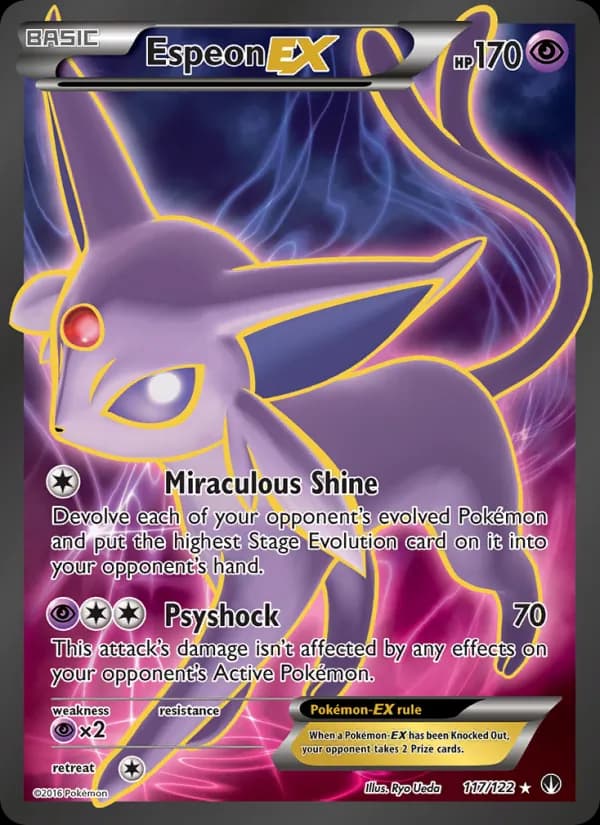 Espeon EX — BREAKpoint, Ultra Rare