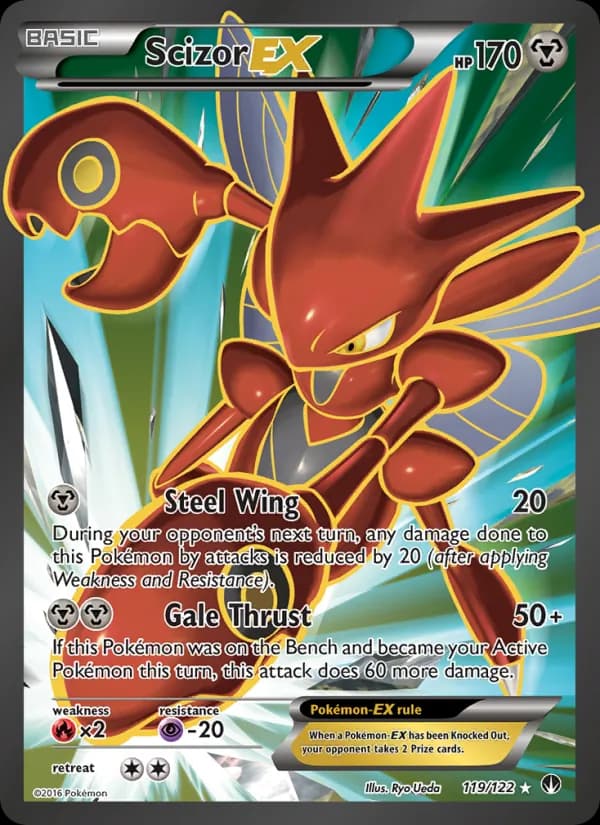 Scizor EX — BREAKpoint, Ultra Rare