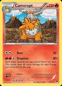 Camerupt — BREAKpoint — Rare