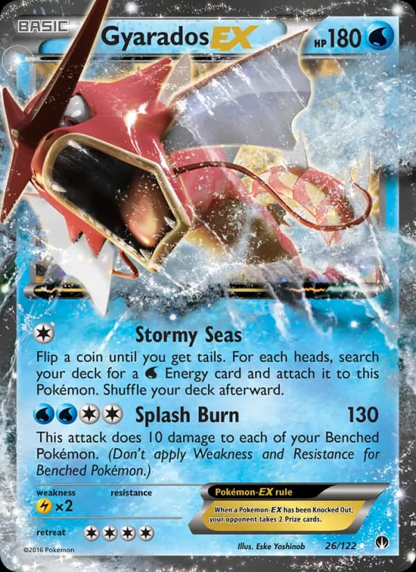 Gyarados EX — BREAKpoint, Ultra Rare