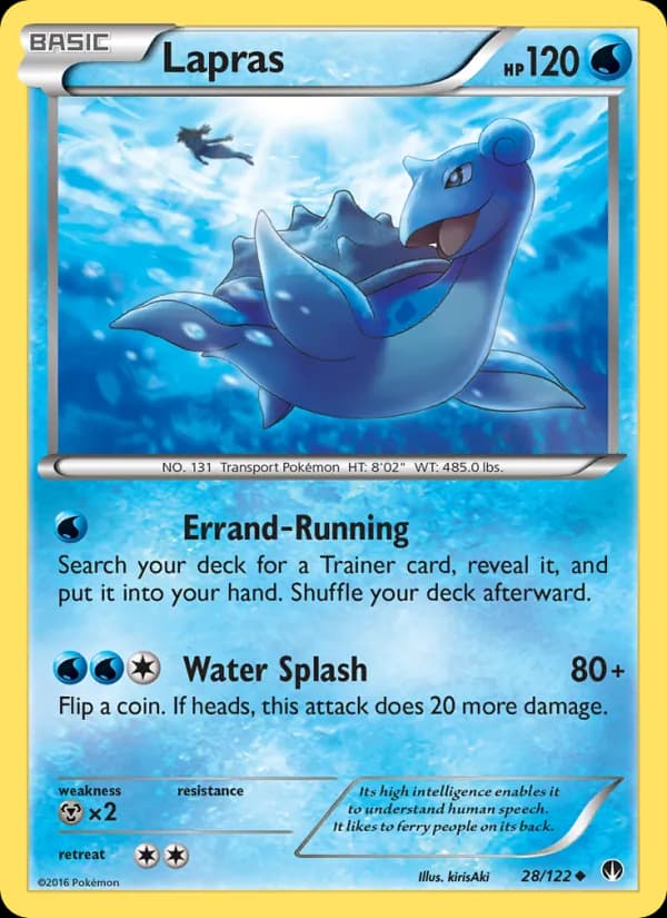 Lapras — BREAKpoint, Uncommon
