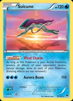 Suicune — BREAKpoint — Rare