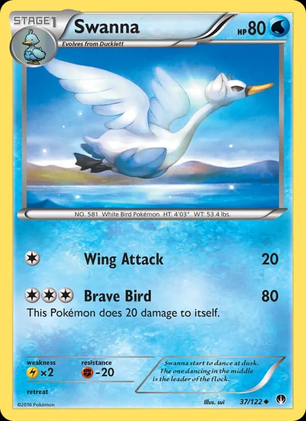 Swanna — BREAKpoint, Uncommon