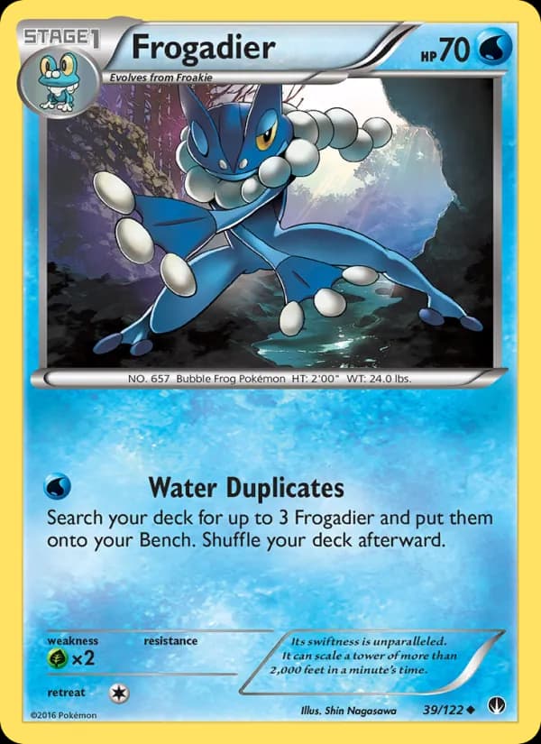 Frogadier — BREAKpoint, Uncommon