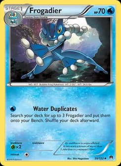 Frogadier — BREAKpoint — Uncommon