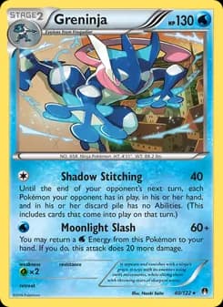 Greninja — BREAKpoint — Rare