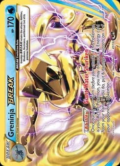 Greninja BREAK — BREAKpoint — Ultra Rare