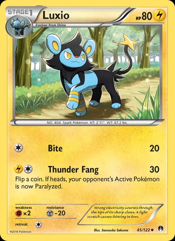 Luxio — BREAKpoint, Uncommon