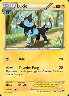 Luxio — BREAKpoint — Uncommon
