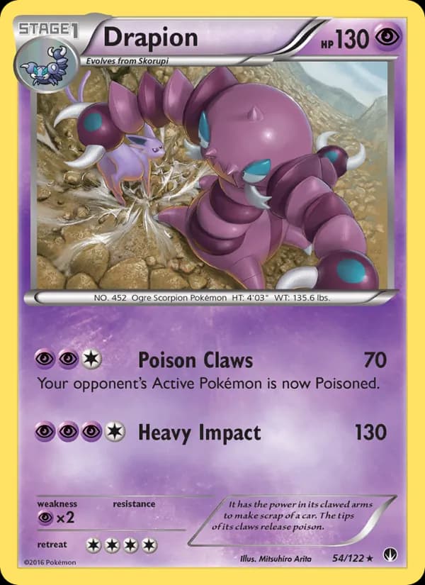 Drapion — BREAKpoint, Rare