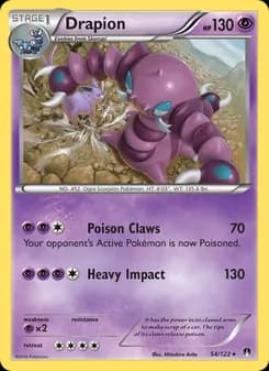 Drapion — BREAKpoint — Rare