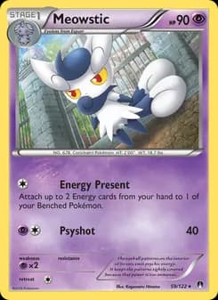 Meowstic — BREAKpoint — Rare