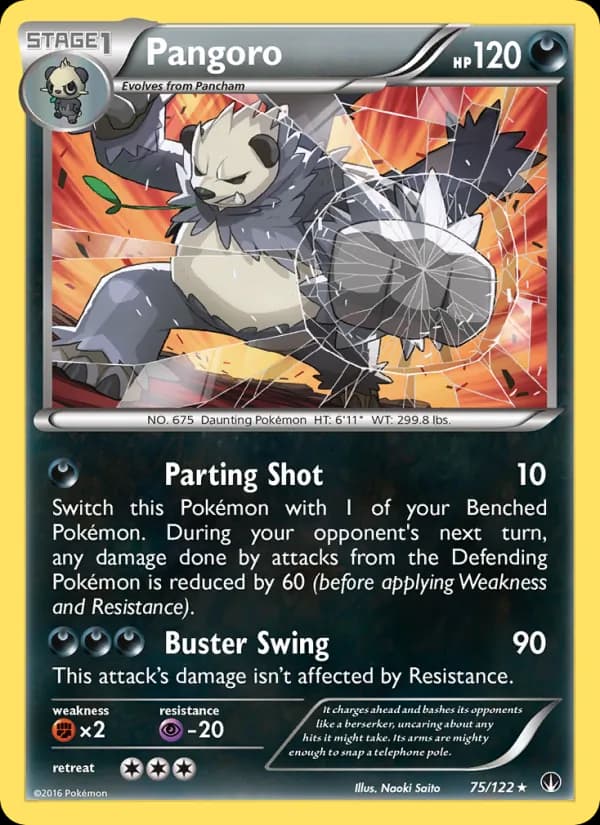 Pangoro — BREAKpoint, Rare