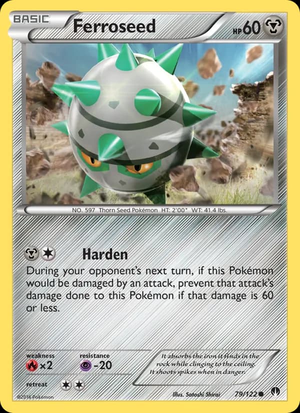 Ferroseed — BREAKpoint, Common