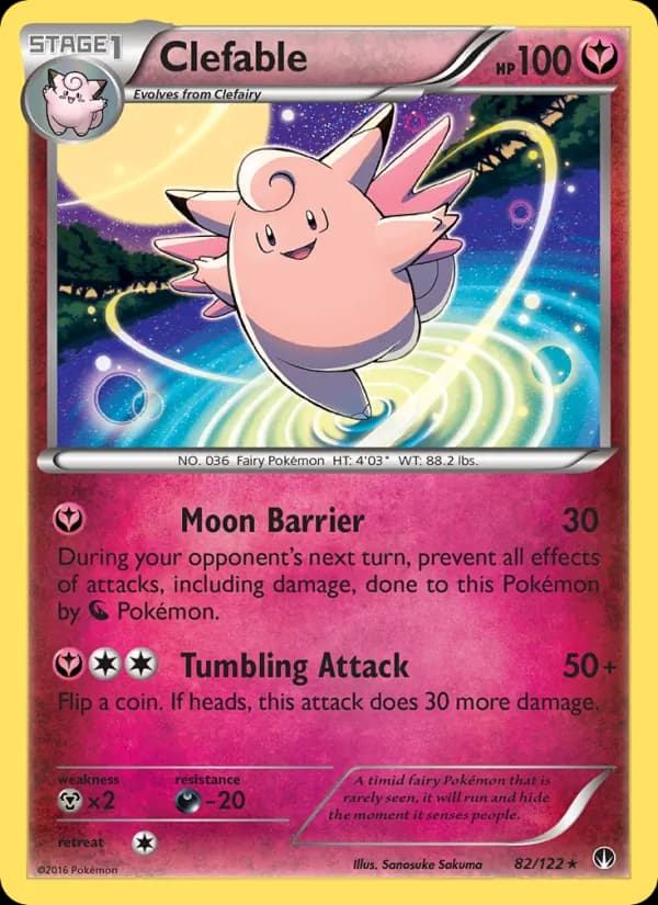 Clefable — BREAKpoint, Rare