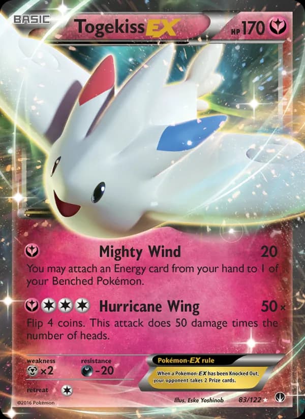 Togekiss EX — BREAKpoint, Ultra Rare