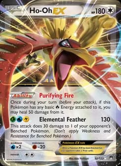Ho-Oh EX — BREAKpoint — Ultra Rare